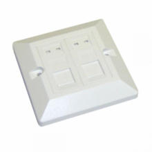 UTP rj45 cat5e cat6 uk tipo placa frontal del módulo, cat5e cat5e placa frontal de salida